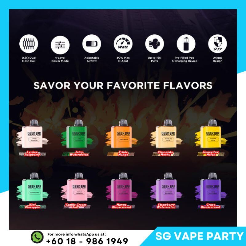GEEKBAR-911-GT-16000-PUFFs-SG-Vape-Party