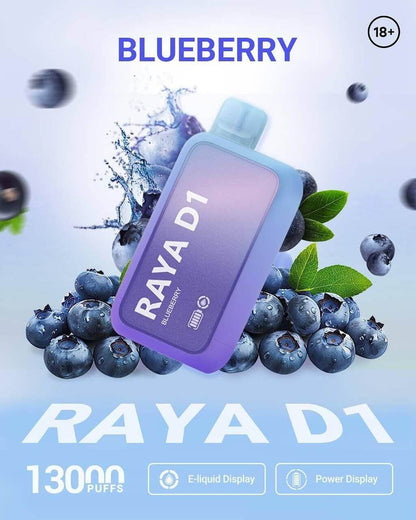 ELFBAR-RAYA-D1-13K-BLUEBERRY-SG-VAPE-PARTY